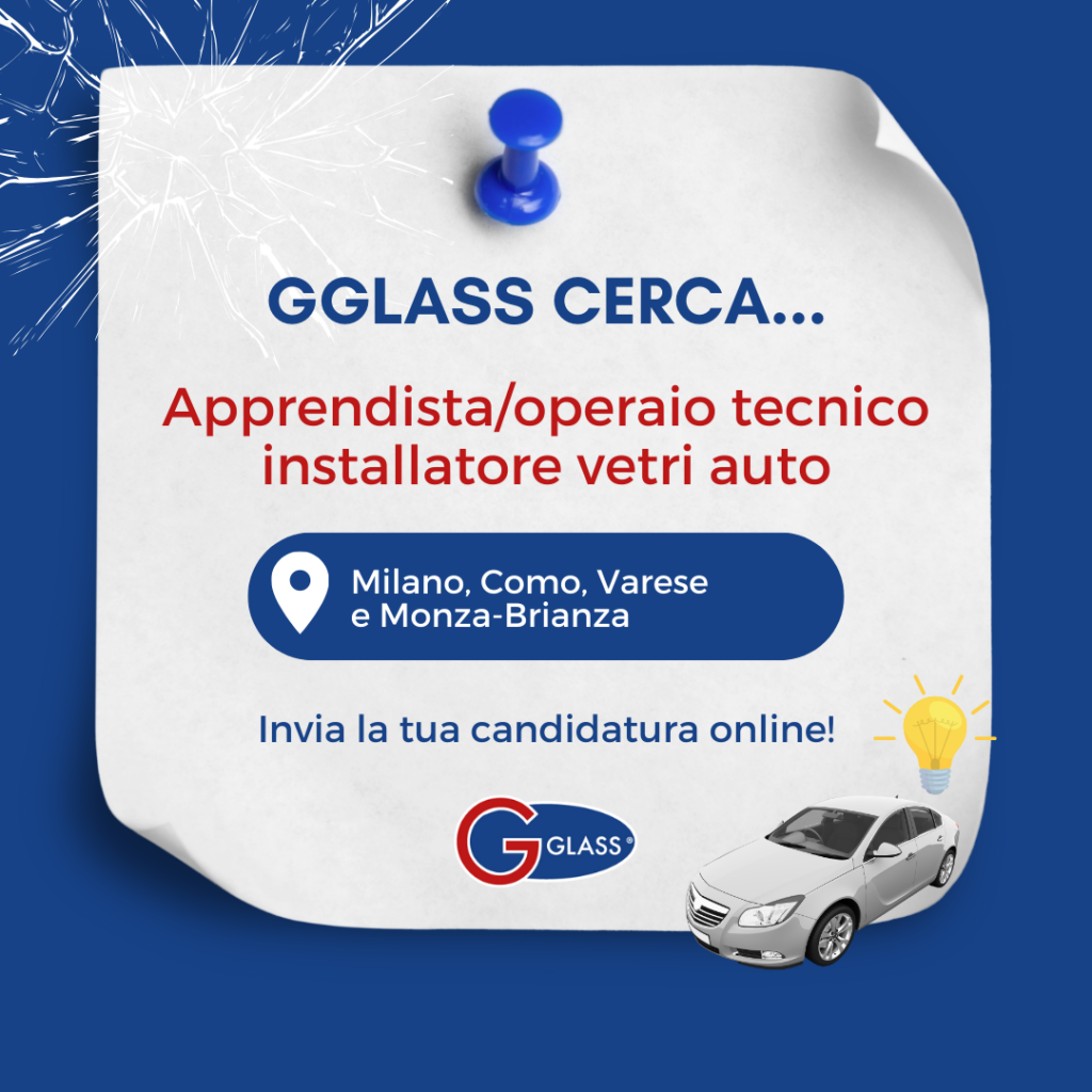 Assumiamo apprendista/operaio tecnico installatore vetri auto