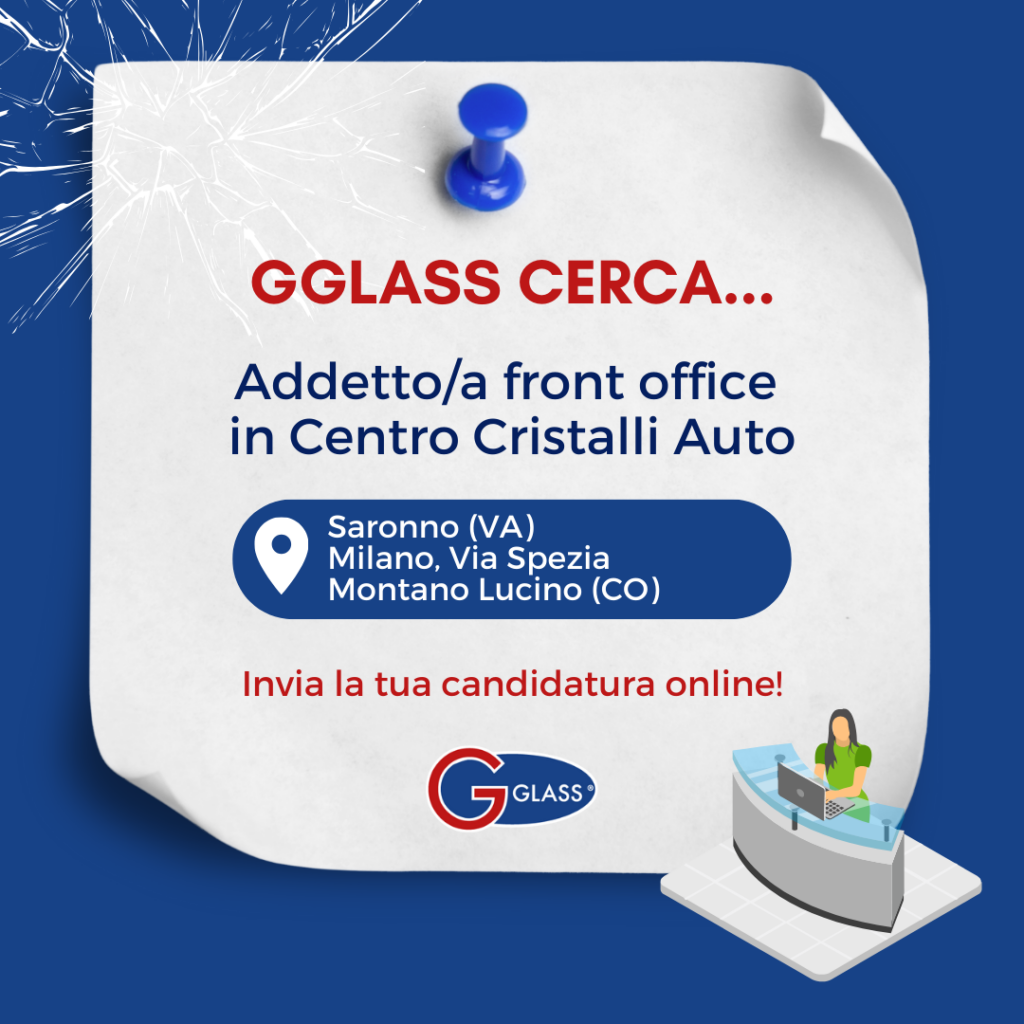 Assumiamo addetto/a front office in centro cristalli auto