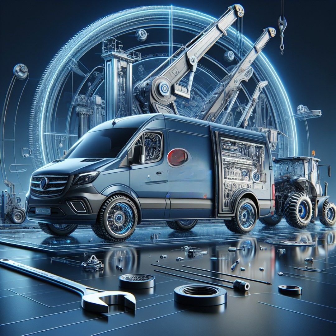 Furgone GGLASS per riparazione e sostituzione vetri auto a domicilio